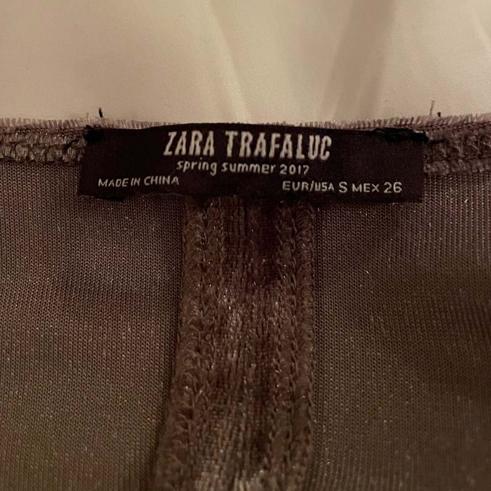 Zara - Velvet midi dress / light purple / size: S / GREAT CONDITION - Picture 8 of 8